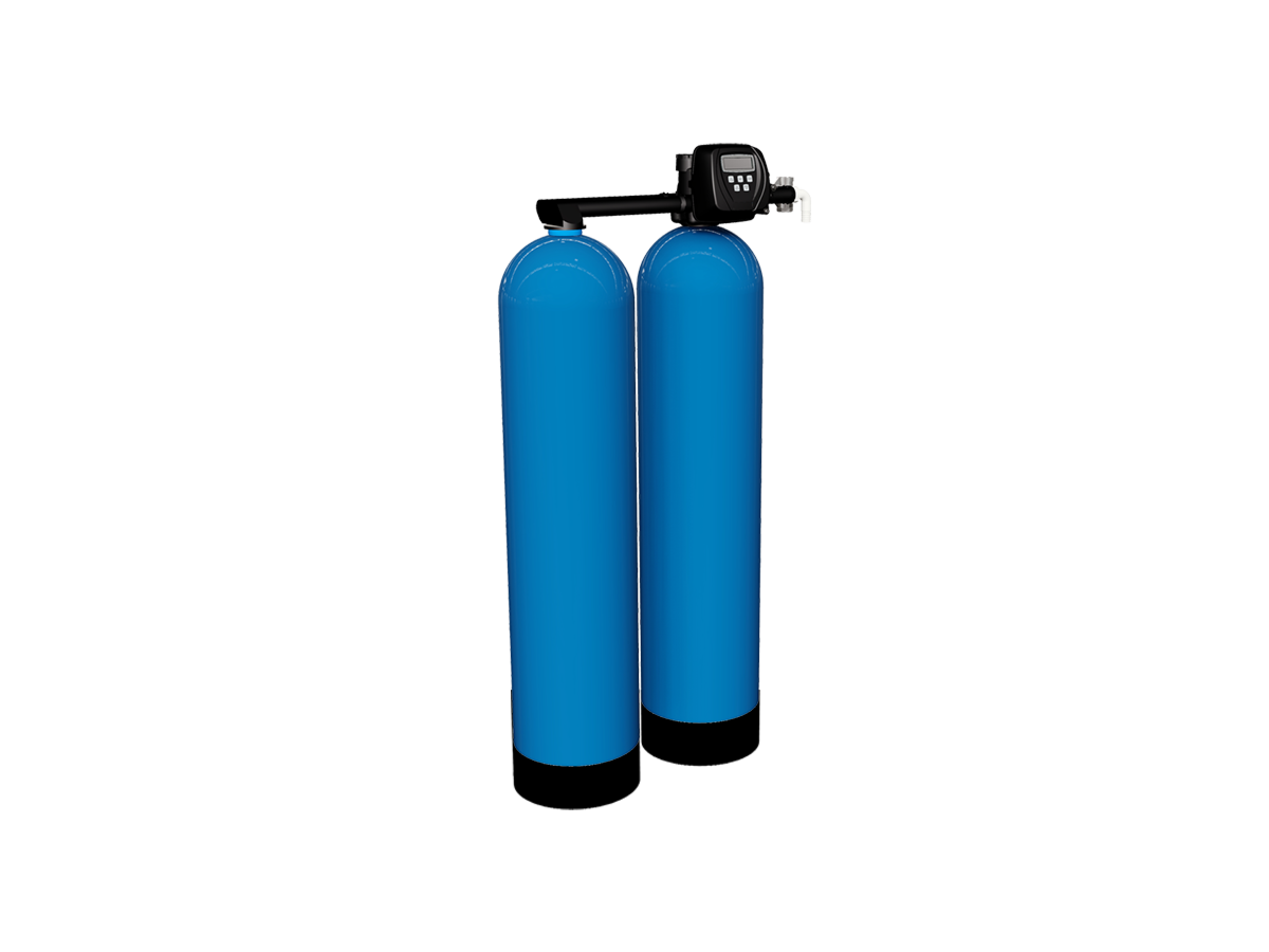 Adoucisseur d'eau Duplex 2x 40 litres - 2 Flaschen bis 1'600 L/h