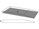 Rampes en caoutchouc, 50 mm hauter - convient pour UNIVERSELL